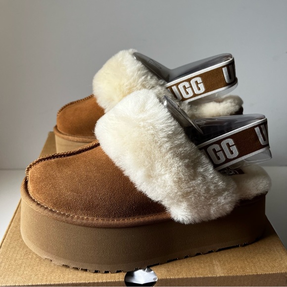 UGG Shoes - Ugg Women's Funkette Slipper Chestnut Brown 7 NEW